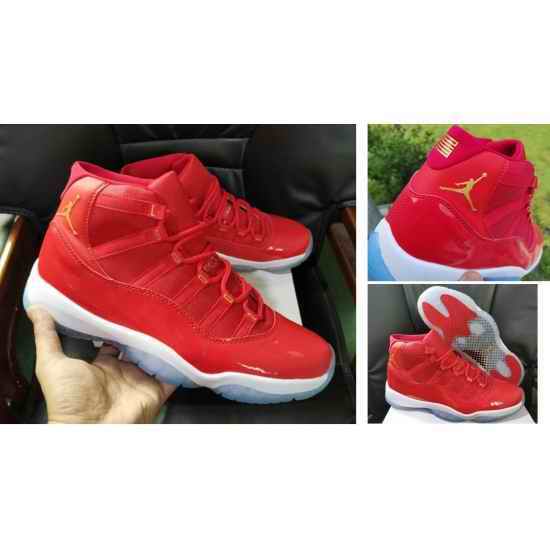 Air Jordan 11 Retro Party Red Men Shoes